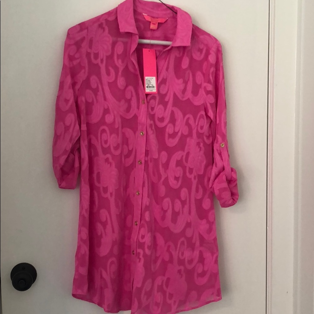 Lilly Pulitzer bathing suit cover up